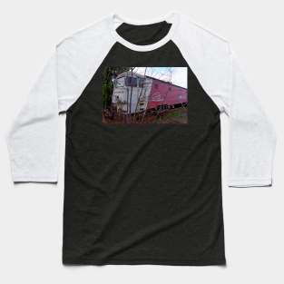 Disused loco, Romania Baseball T-Shirt